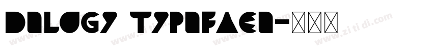 Delogy Typeface字体转换